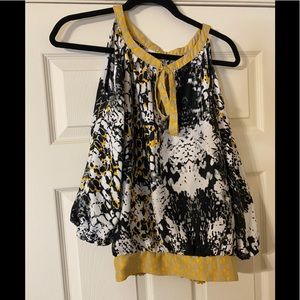 Womens cold shoulder blouse